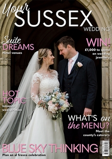 Cover of the June/July 2024 issue of Your Sussex Wedding magazine