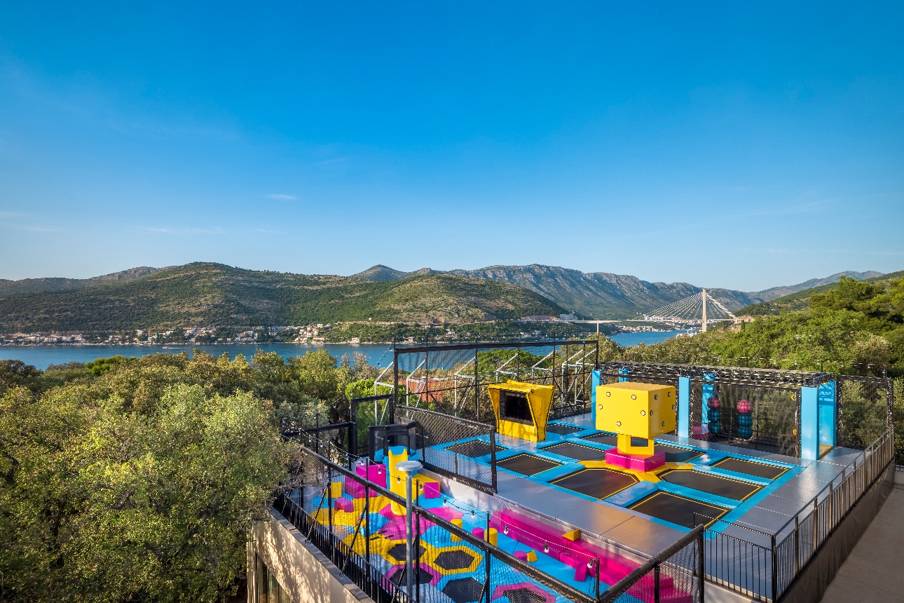 Maro World with hillside and sea views